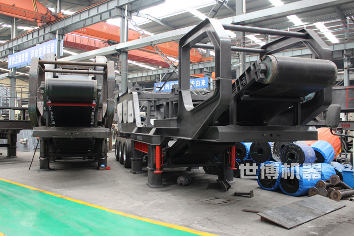 移動石子生產(chǎn)線生產(chǎn)車間 移動石子生產(chǎn)線生產(chǎn)車間