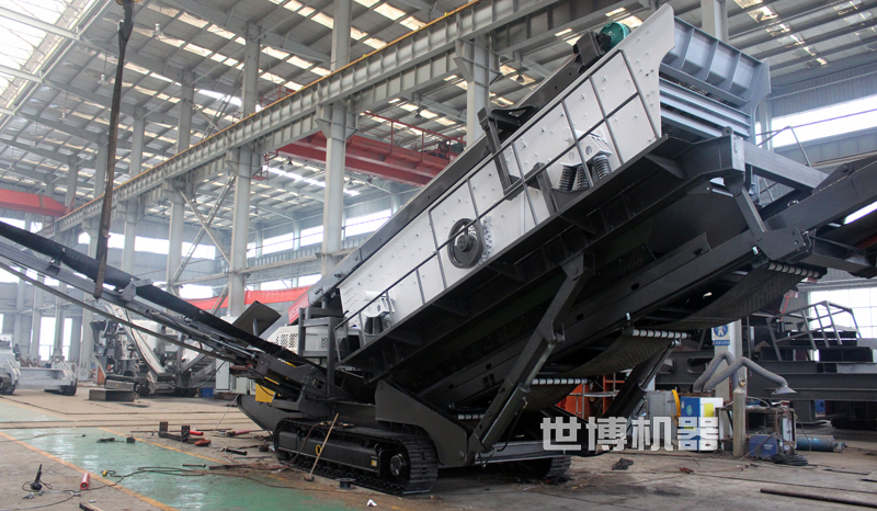 履帶式篩分站 履帶式篩分站