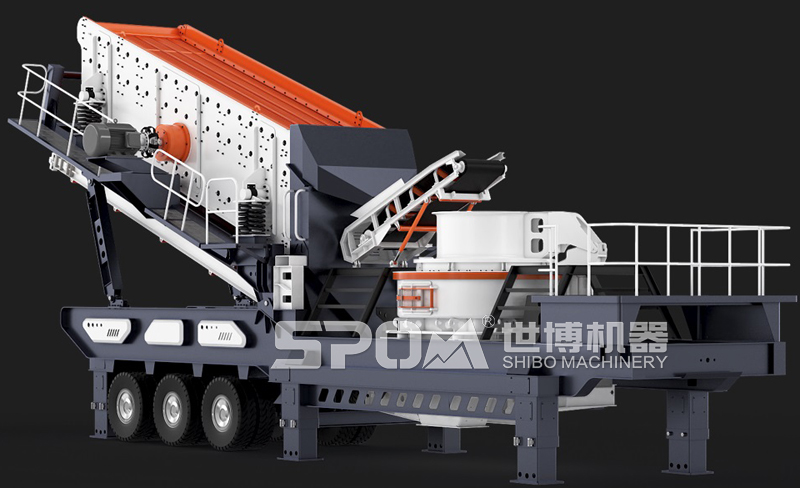 可移動(dòng)式制砂篩分車(chē)