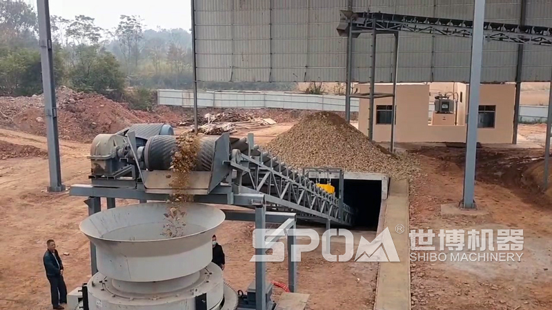 料倉的原料充足啟動圓錐破 料倉的原料充足啟動圓錐破