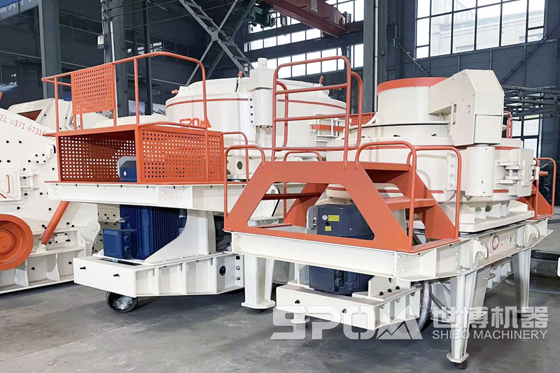 世博機器制砂機生產(chǎn)車間