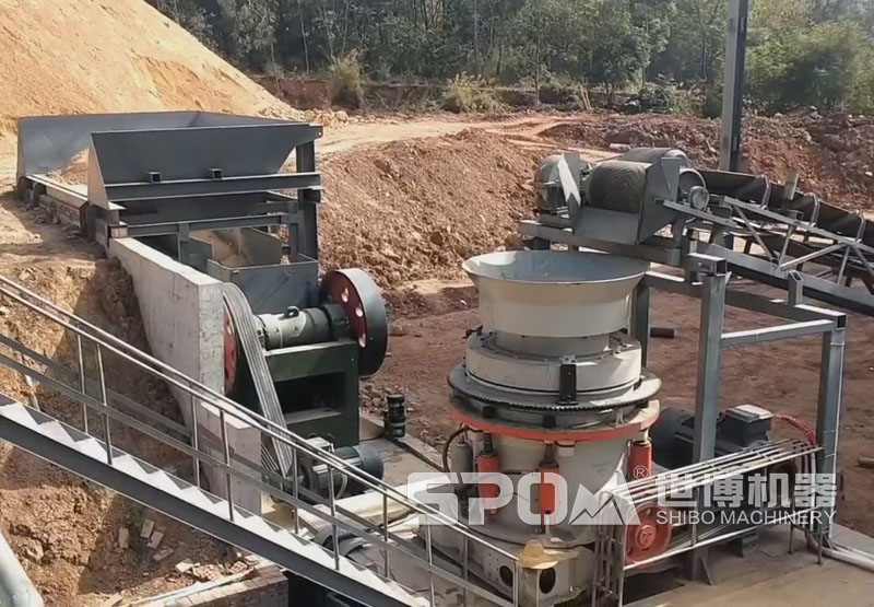 250噸的花崗巖碎石生產(chǎn)線 250噸的花崗巖碎石生產(chǎn)線